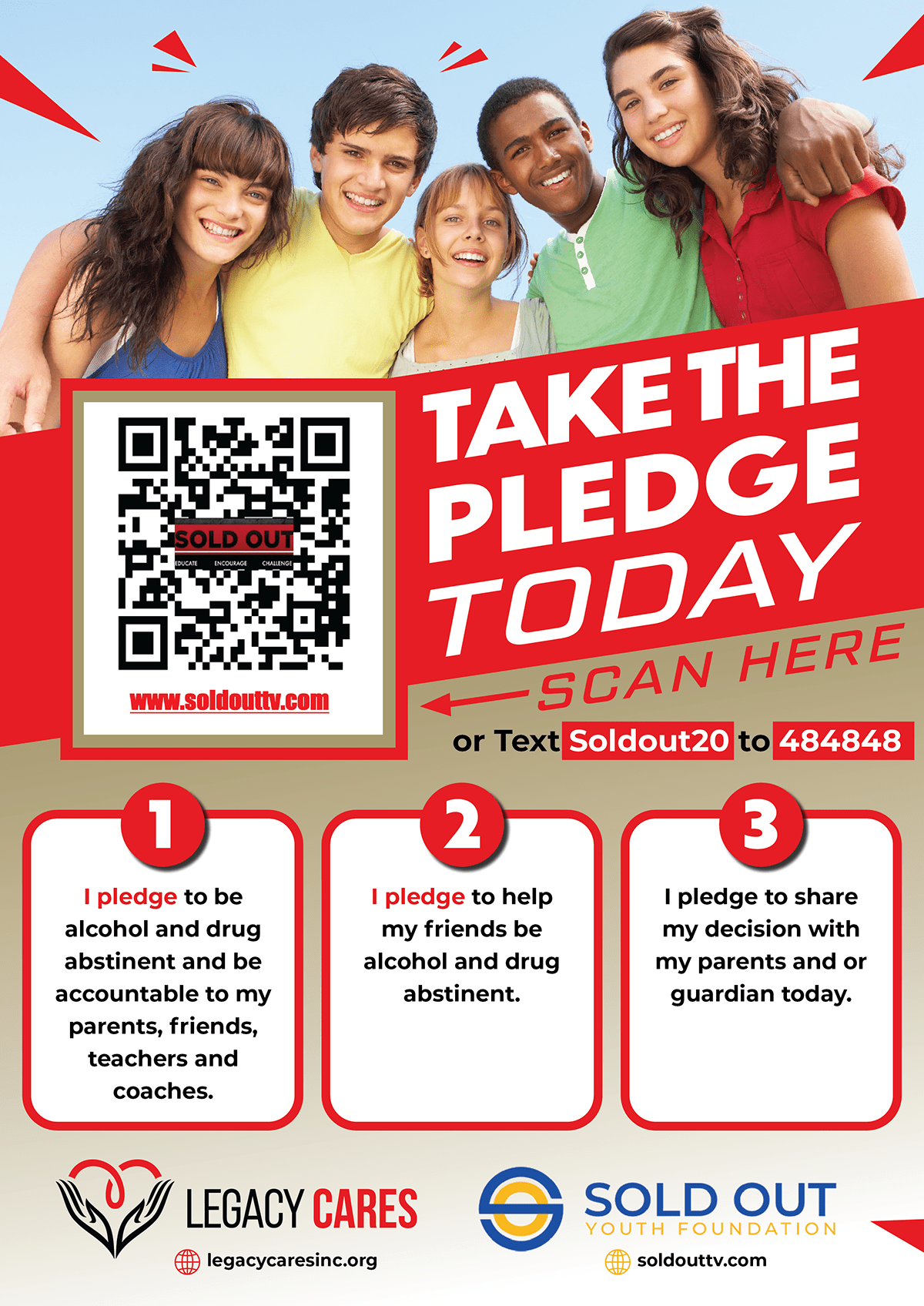 Pledge Today Flyer