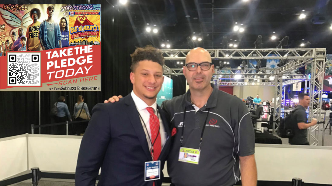 Roman and Patrick Mahomes